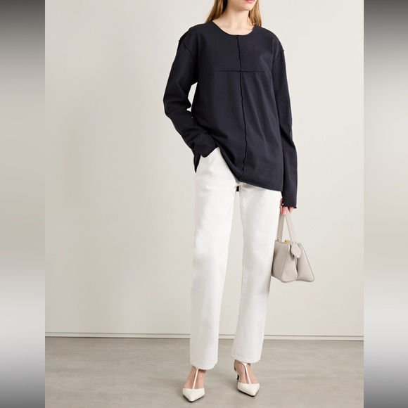 Khaite Mia Kitten Heel Pumps,39.5, White - Picture 9 of 11